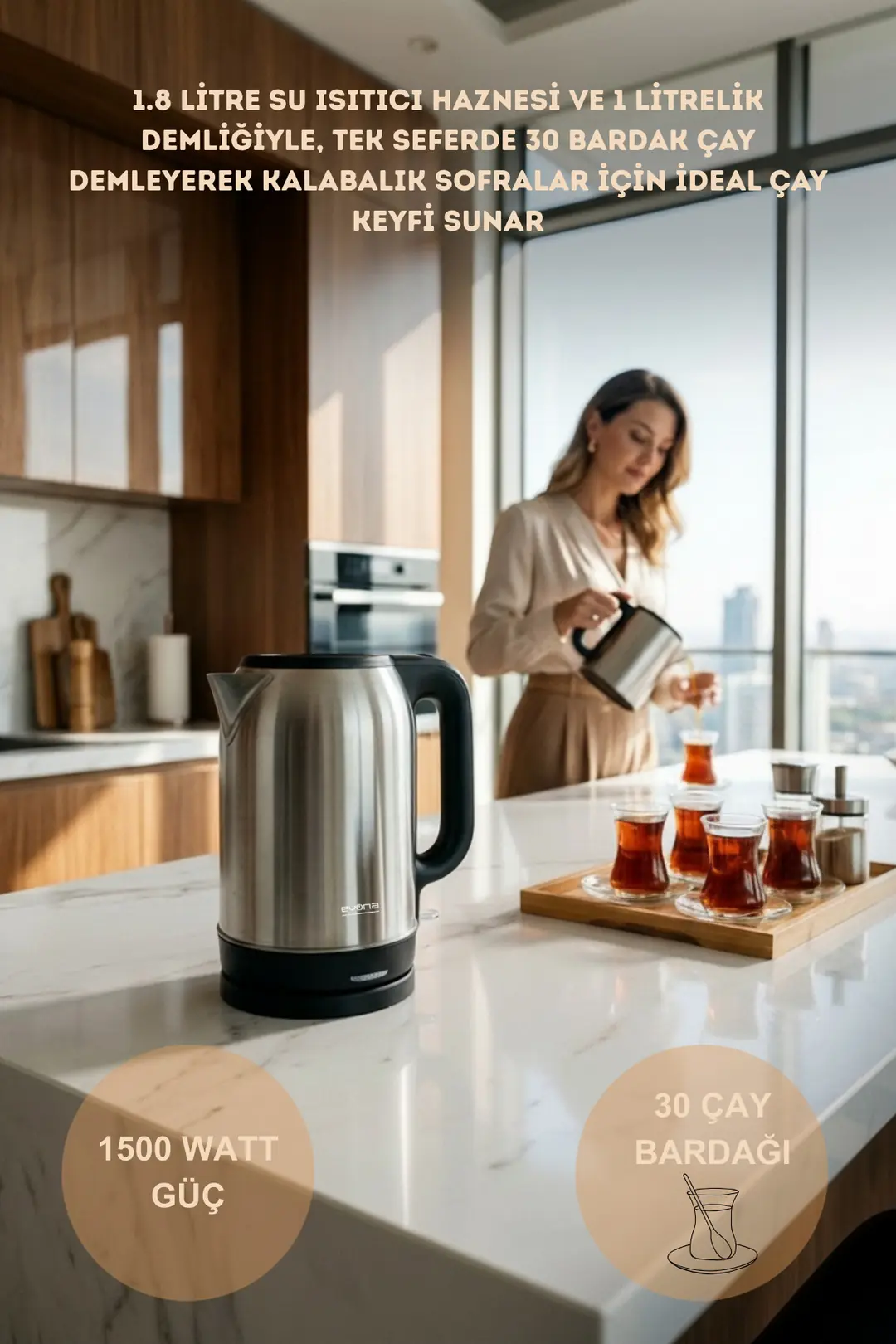 Evona - Steeltea Çay Makinesi