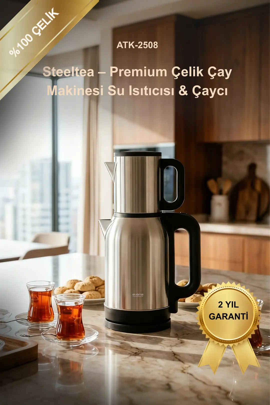 Evona - Steeltea Çay Makinesi