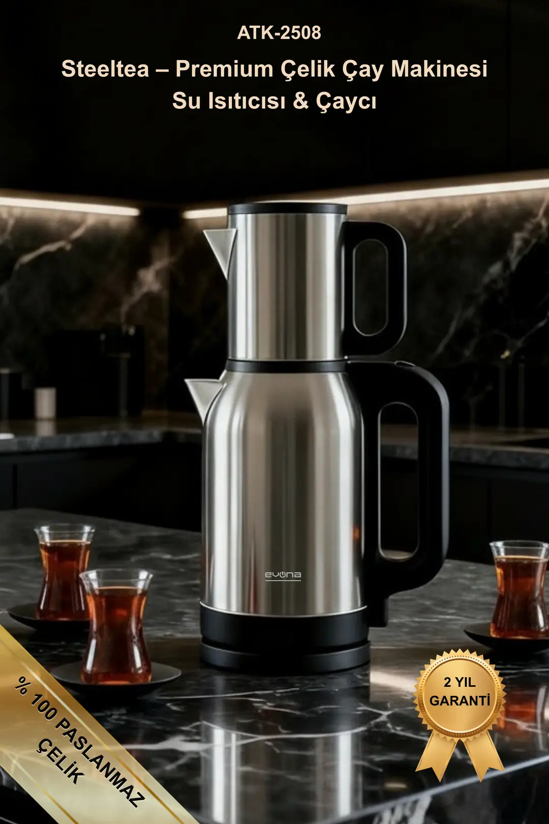Evona - Steeltea Çay Makinesi