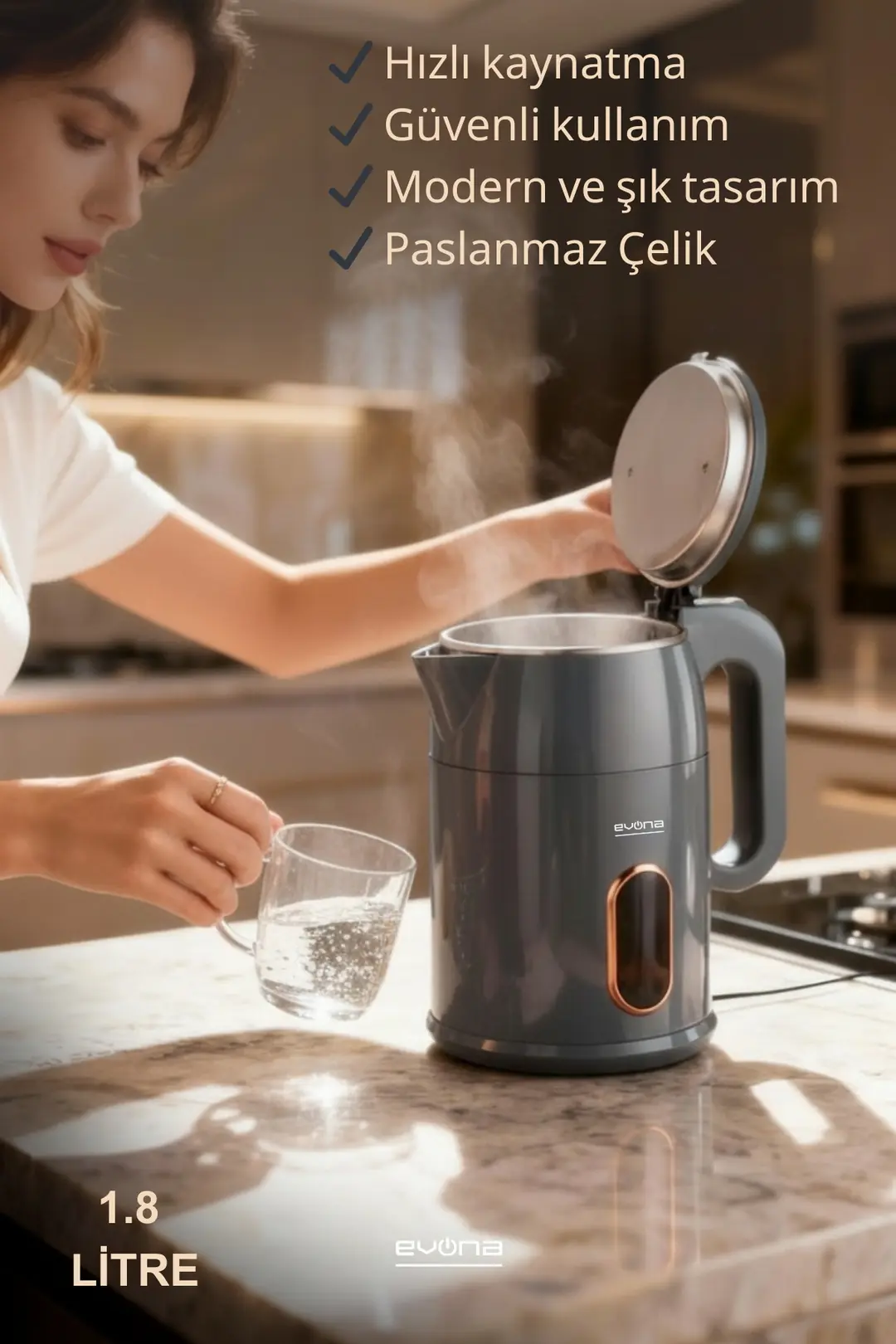 Evona - Caldera Elektrikli Su Isıtıcısı